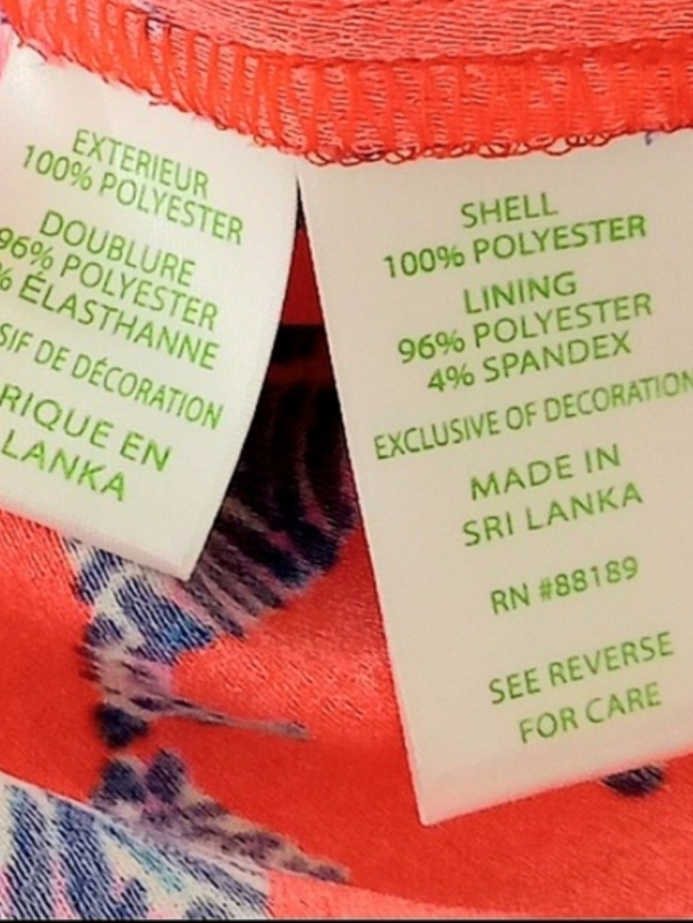 Lilly Pulitzer Pearl Romper Picante Coral Heebee Zeebees Size 8 Like New - Picture 15 of 16